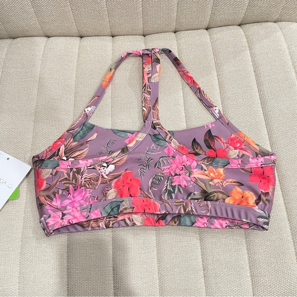 NEW Beyond‎ Yoga Silverberry Bloom Luxe Floral Sports Bra Small Nwt - Picture 3 of 6